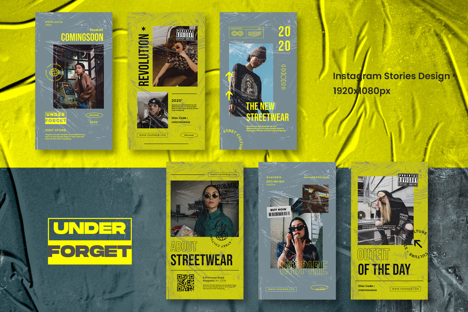Savage - Instagram Stories & Post Template Savage - Instagram Stories & Post Template