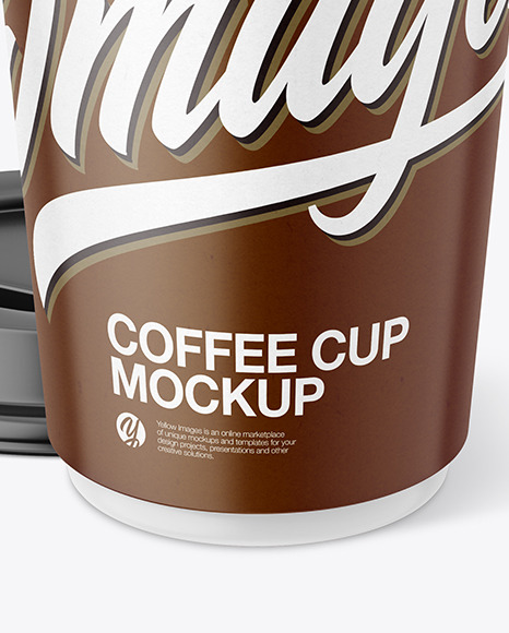 Paper Coffee Cup Mockup