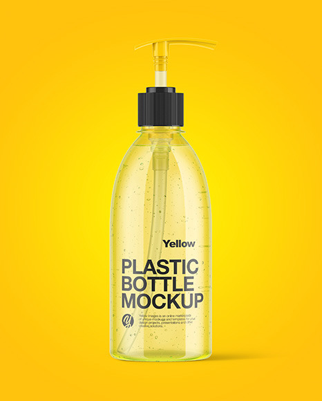 Colored Liquid Soap Bottle Mockup Colored Liquid Soap Bottle Mockup