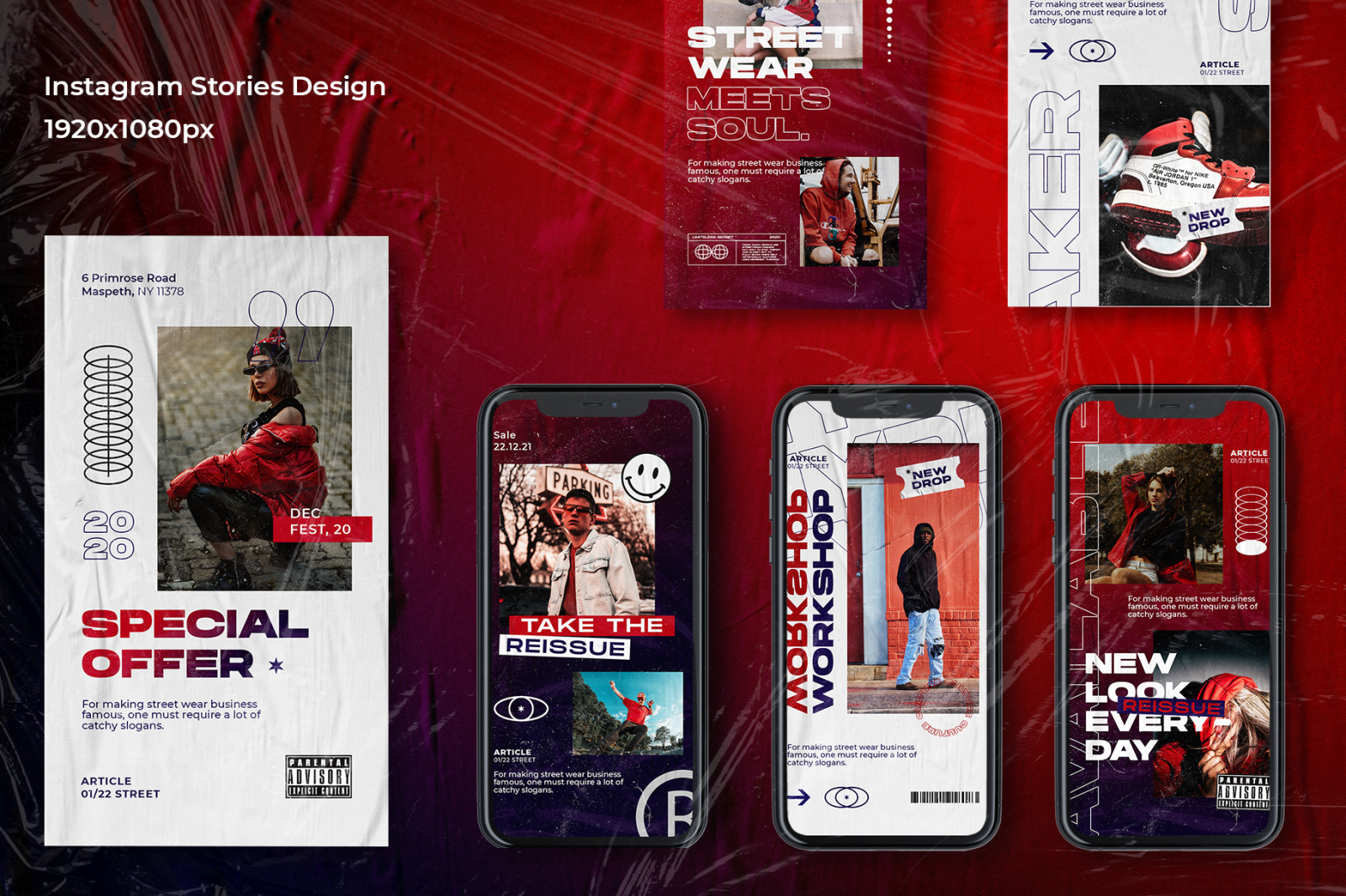 Steed - Instagram Stories & Post Template Steed - Instagram Stories & Post Template