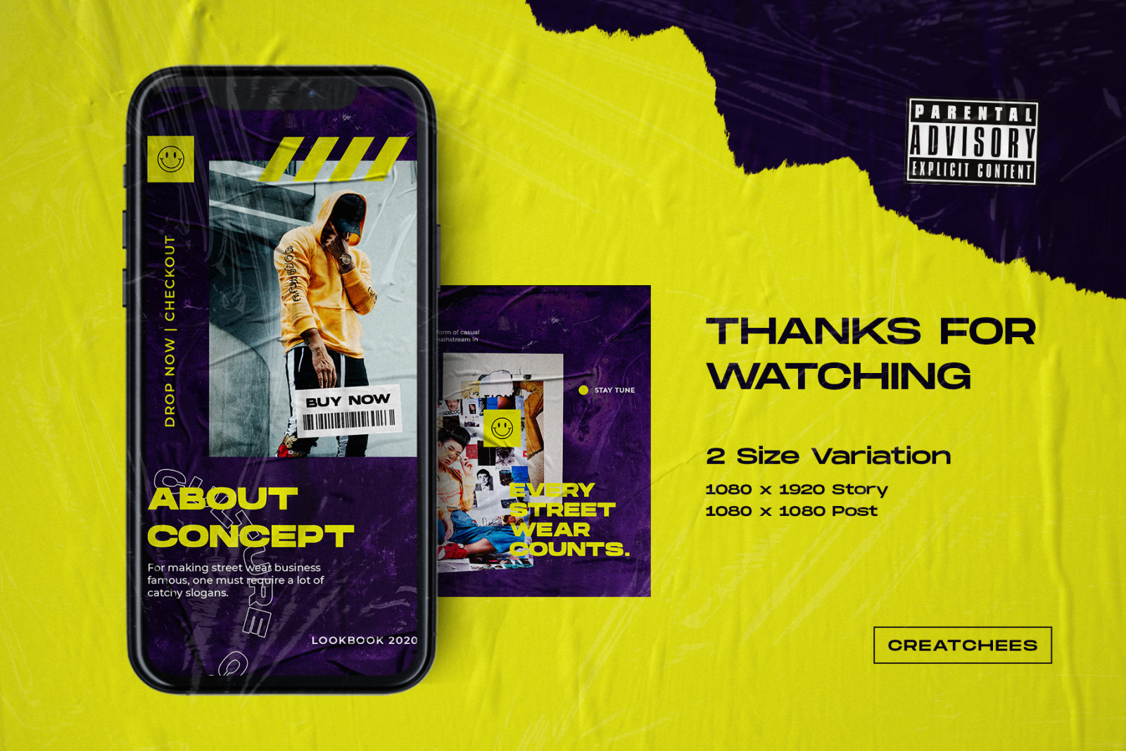 Coast - Instagram Stories & Post Template Coast - Instagram Stories & Post Template