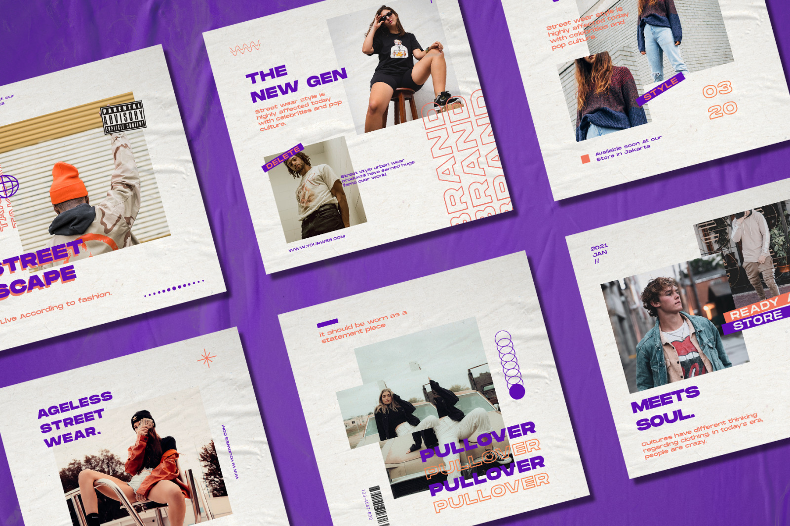 Youngs - Instagram Stories & Post Template Youngs - Instagram Stories & Post Template