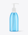 Clear Liquid Soap Bottle Mockup