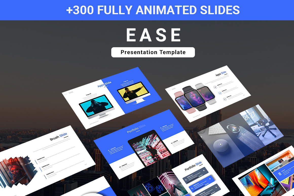 EASE Animated Multipurpose Keynote Presentation Template