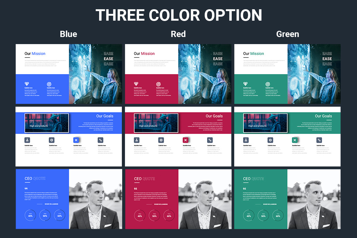 EASE Animated Multipurpose Keynote Presentation Template