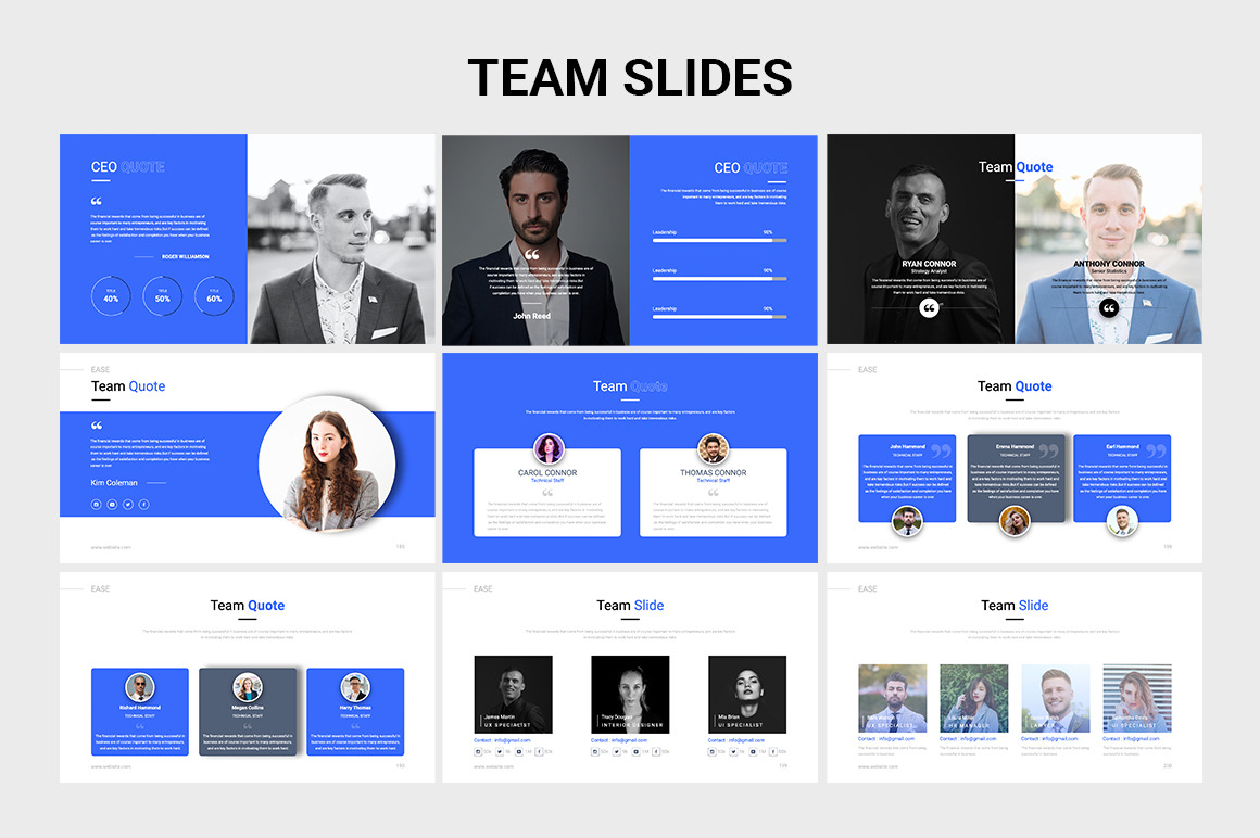 EASE Animated Multipurpose Keynote Presentation Template