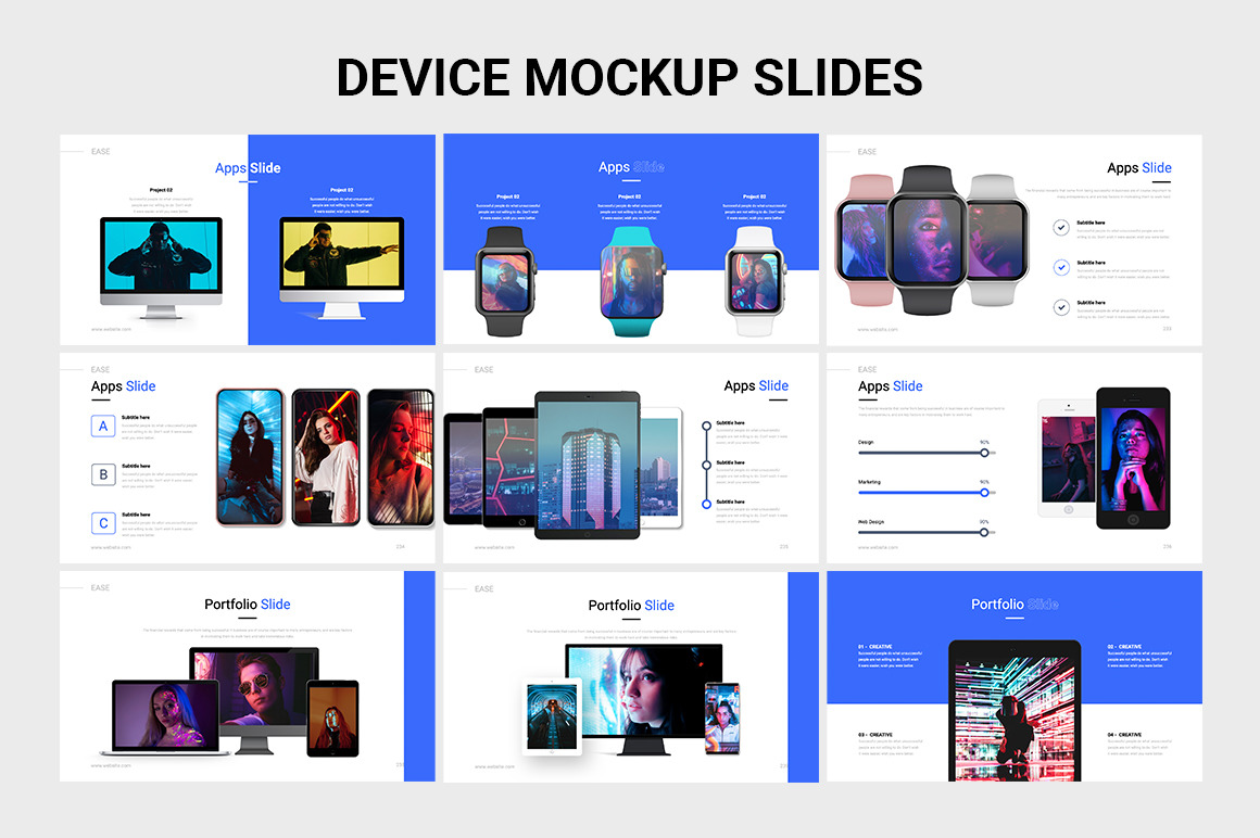 EASE Animated Multipurpose Powerpoint Presentation Template