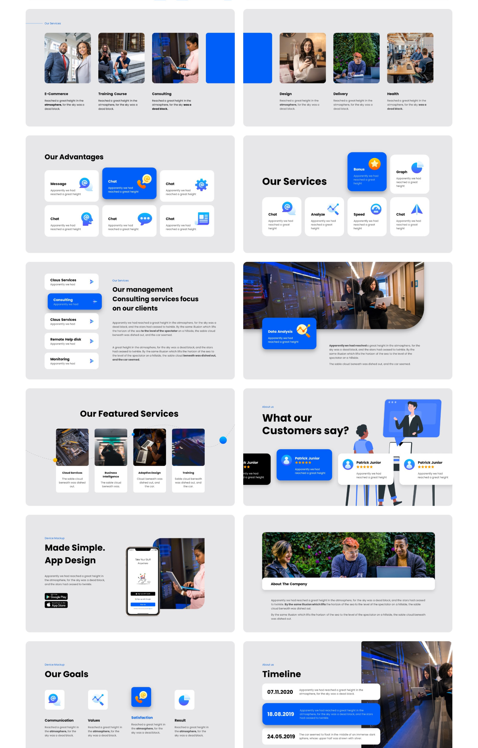 Startup Boost - Smooth Animated Google Slide Template