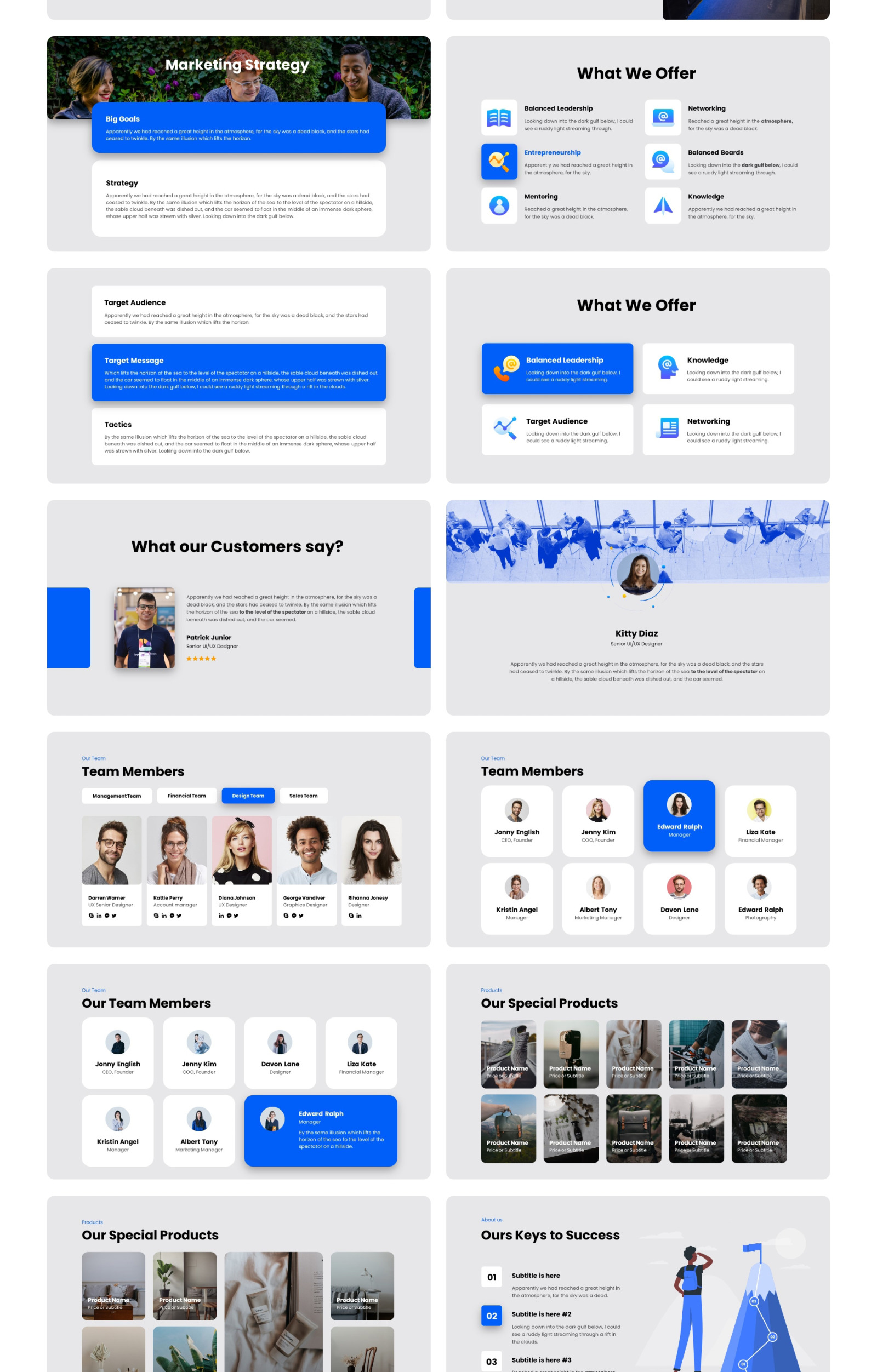 Startup Boost - Smooth Animated Google Slide Template