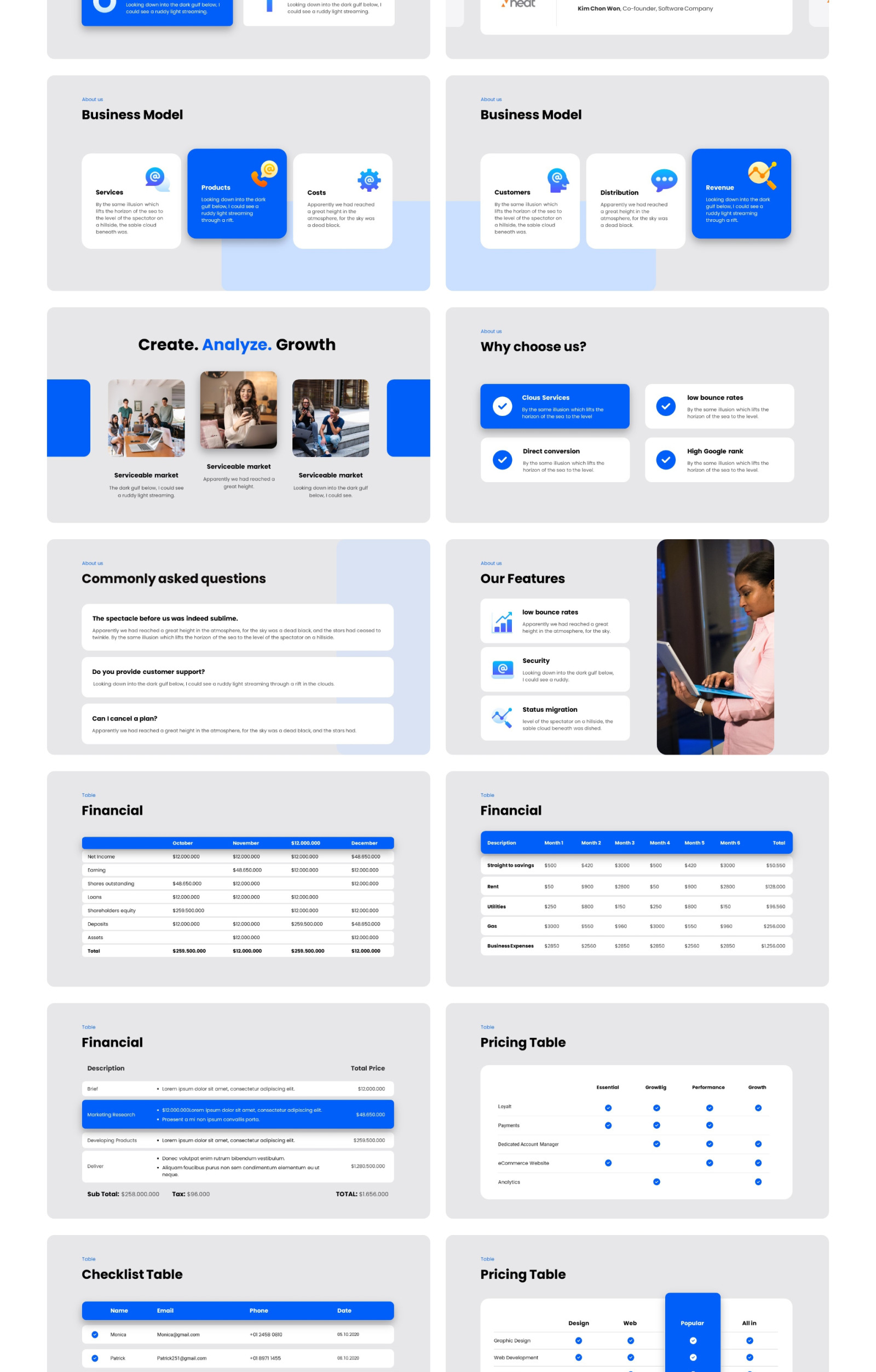 Startup Boost - Smooth Animated Google Slide Template