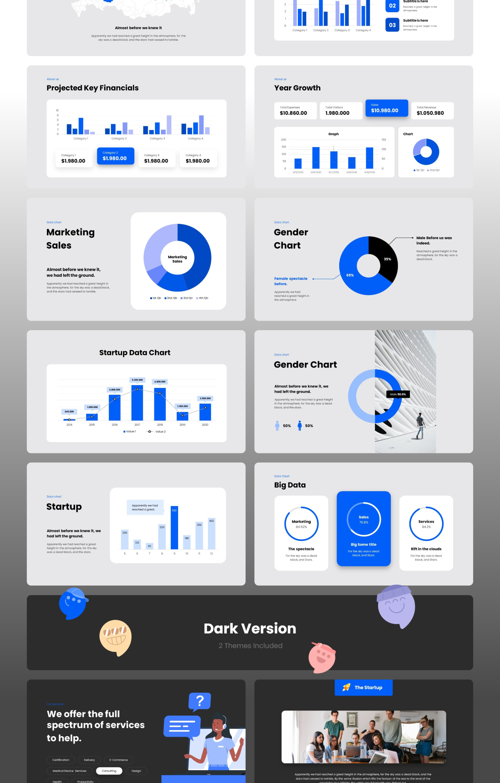 Startup Boost - Smooth Animated Google Slide Template