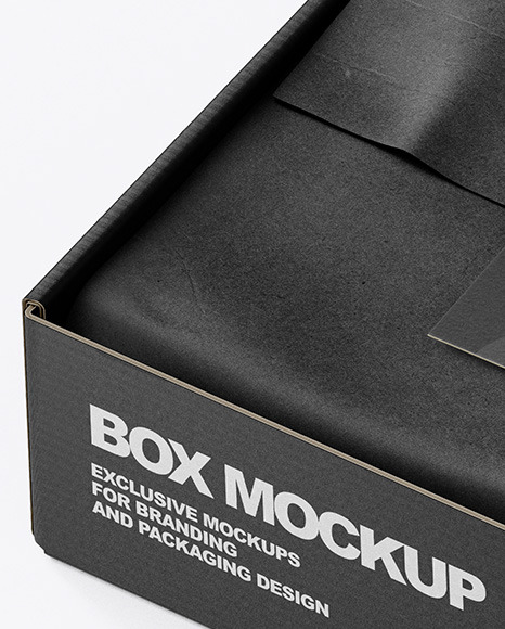 Opened Box Mockup