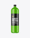 1.5L Glossy Plastic Bottle Mockup