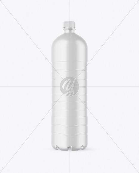 1.5L Matte Plastic Bottle Mockup