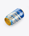 Glossy Drink Can Mockup