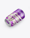 Matte Drink Can Mockup