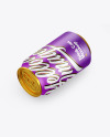 Matte Drink Can Mockup