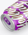 Matte Drink Can Mockup