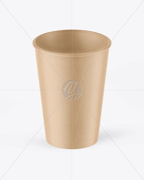 Kraft Paper Coffee Cup Mockup