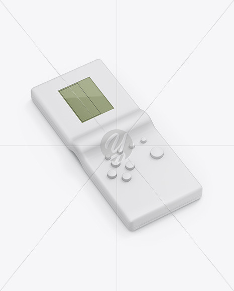 Handheld Game Machine Mockup