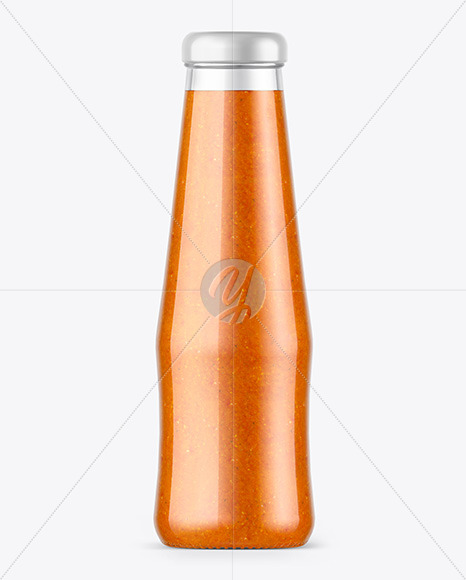 Sweet and Sour Sauce Bottle Mockup