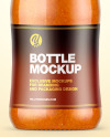 Sweet and Sour Sauce Bottle Mockup