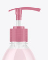 Clear Liquid Soap Bottle Mockup