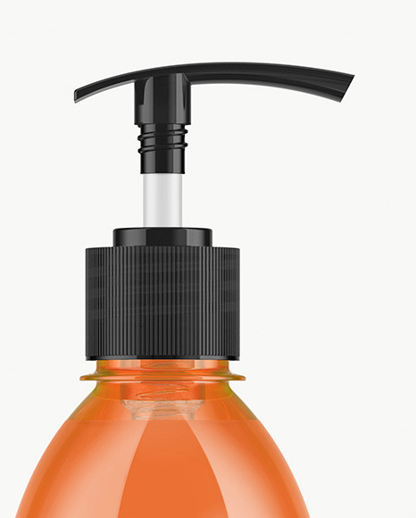 Colored Liquid Soap Bottle Mockup Colored Liquid Soap Bottle Mockup