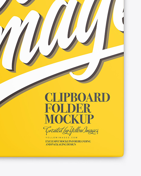 Clipboard Folder Mockup