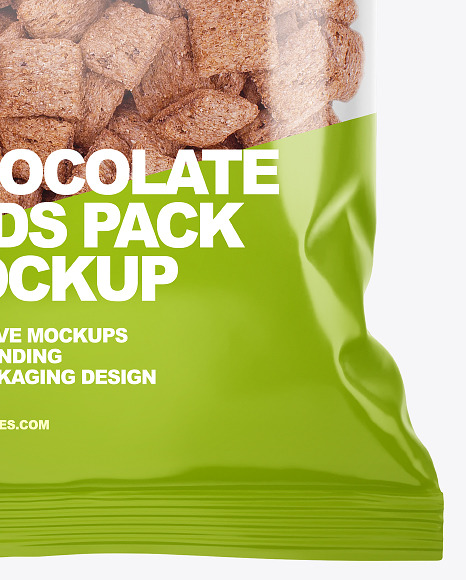 Chocolate Pads Pack Mockup