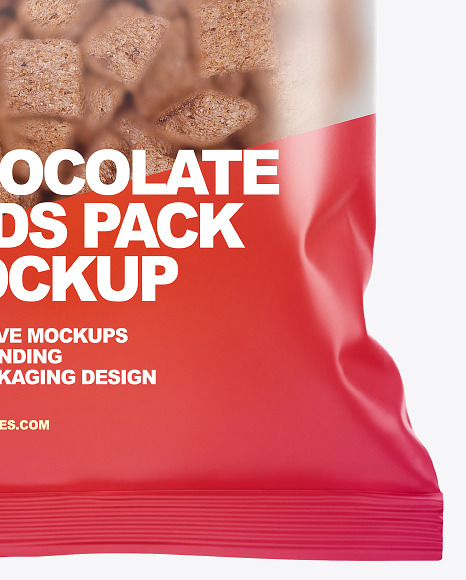 Matte Chocolate Pads Pack Mockup