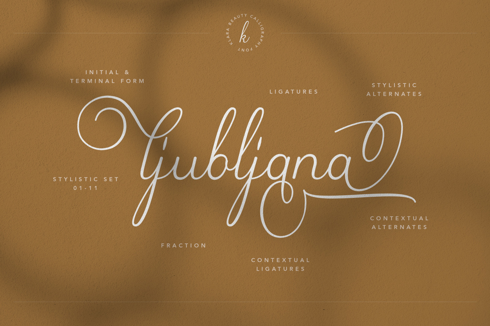 Klara | Beauty Calligraphy Font Klara | Beauty Calligraphy Font