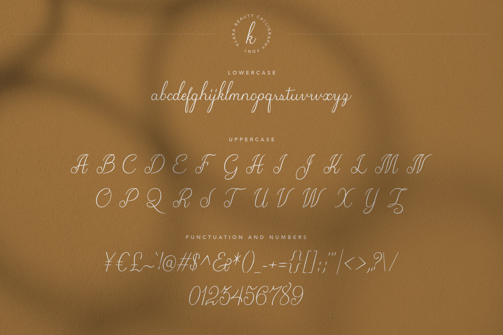 Klara | Beauty Calligraphy Font Klara | Beauty Calligraphy Font