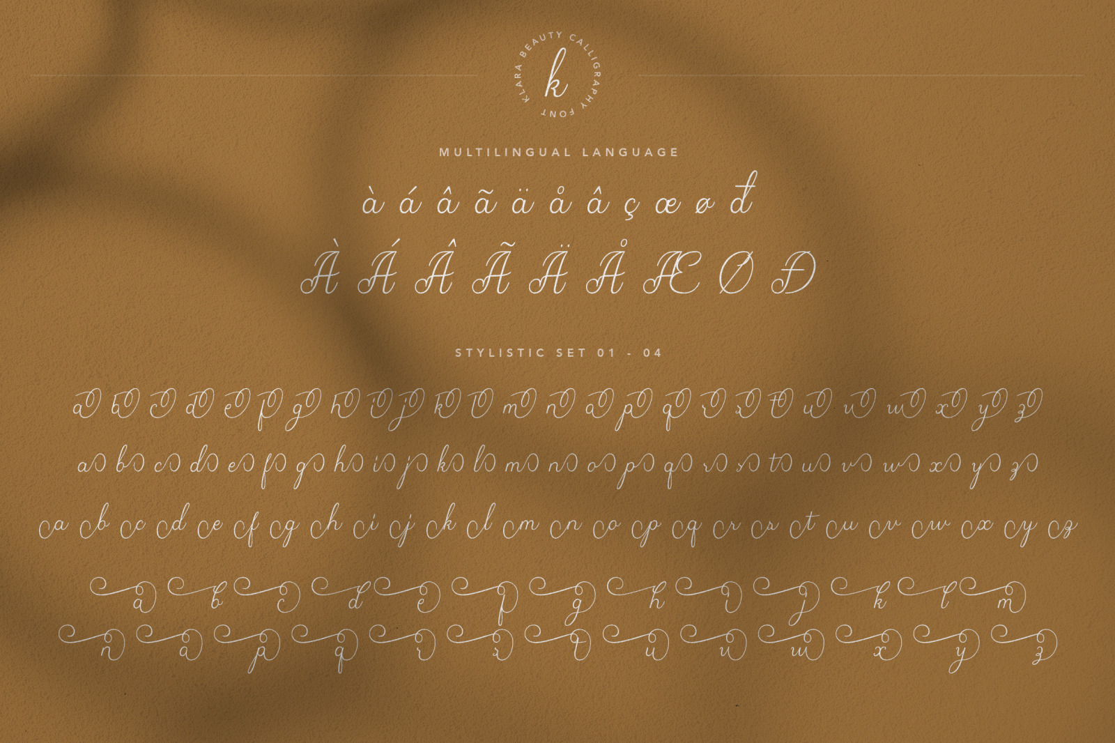 Klara | Beauty Calligraphy Font Klara | Beauty Calligraphy Font