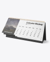 Desk Calendar Mockup