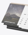 Desk Calendar Mockup