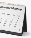 Desk Calendar Mockup