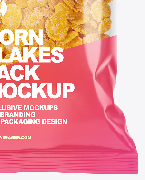 Corn Flakes Pack Mockup
