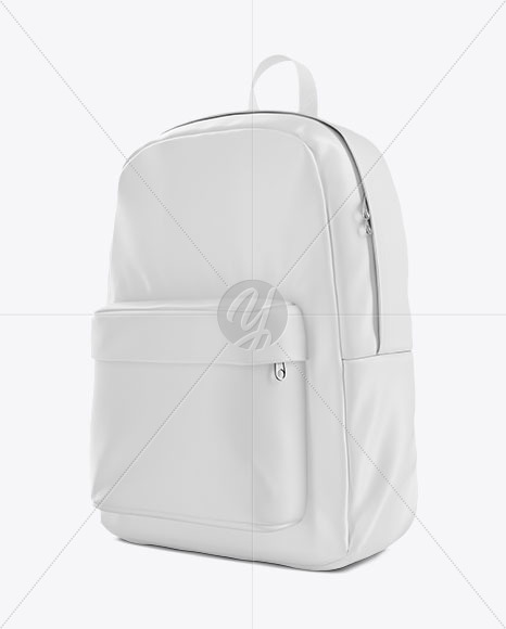 Backpack Mockup - Half Side View