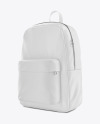 Backpack Mockup - Half Side View