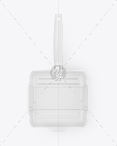 Square Grill Frying Pan Mockup Square Grill Frying Pan Mockup