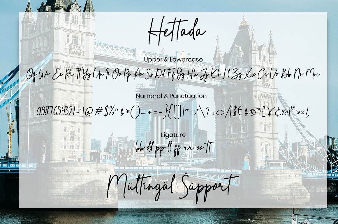 Hettada Font Hettada Font