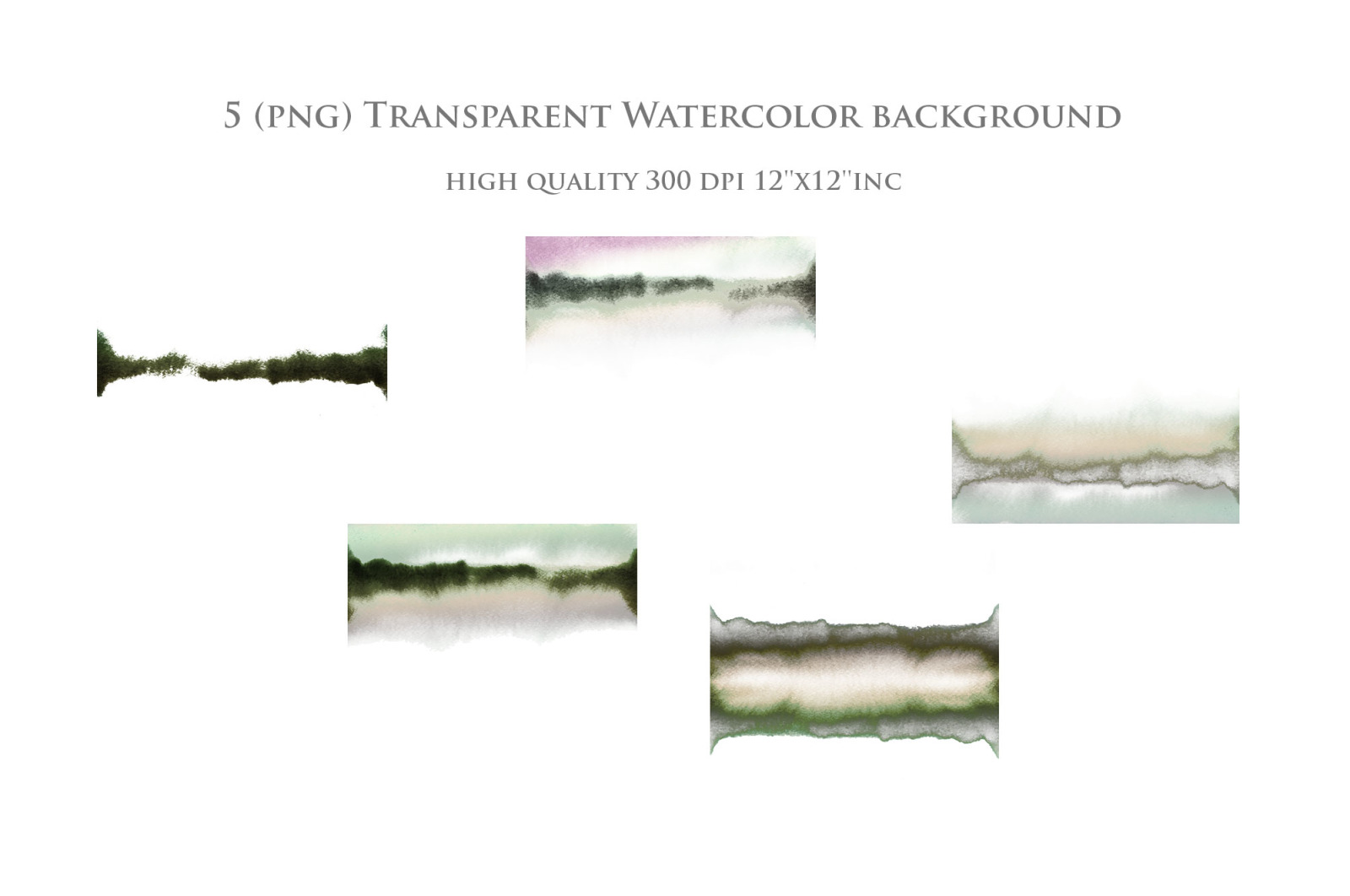 Watercolor Landscape Watercolor Landscape