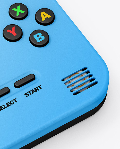 Handheld Game Machine Mockup