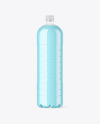 1.5L Clear Plastic Bottle Mockup