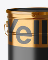 Matte Paint Bucket Mockup