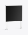 LED Display Stand Mockup