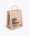 Kraft Paper Shopping Bag Mockup