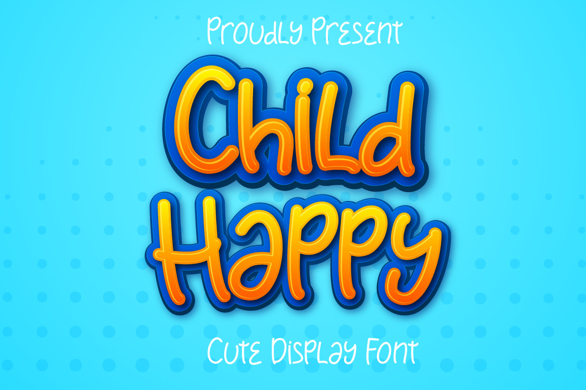 Child Happy Font