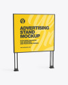 LED Display Stand Mockup